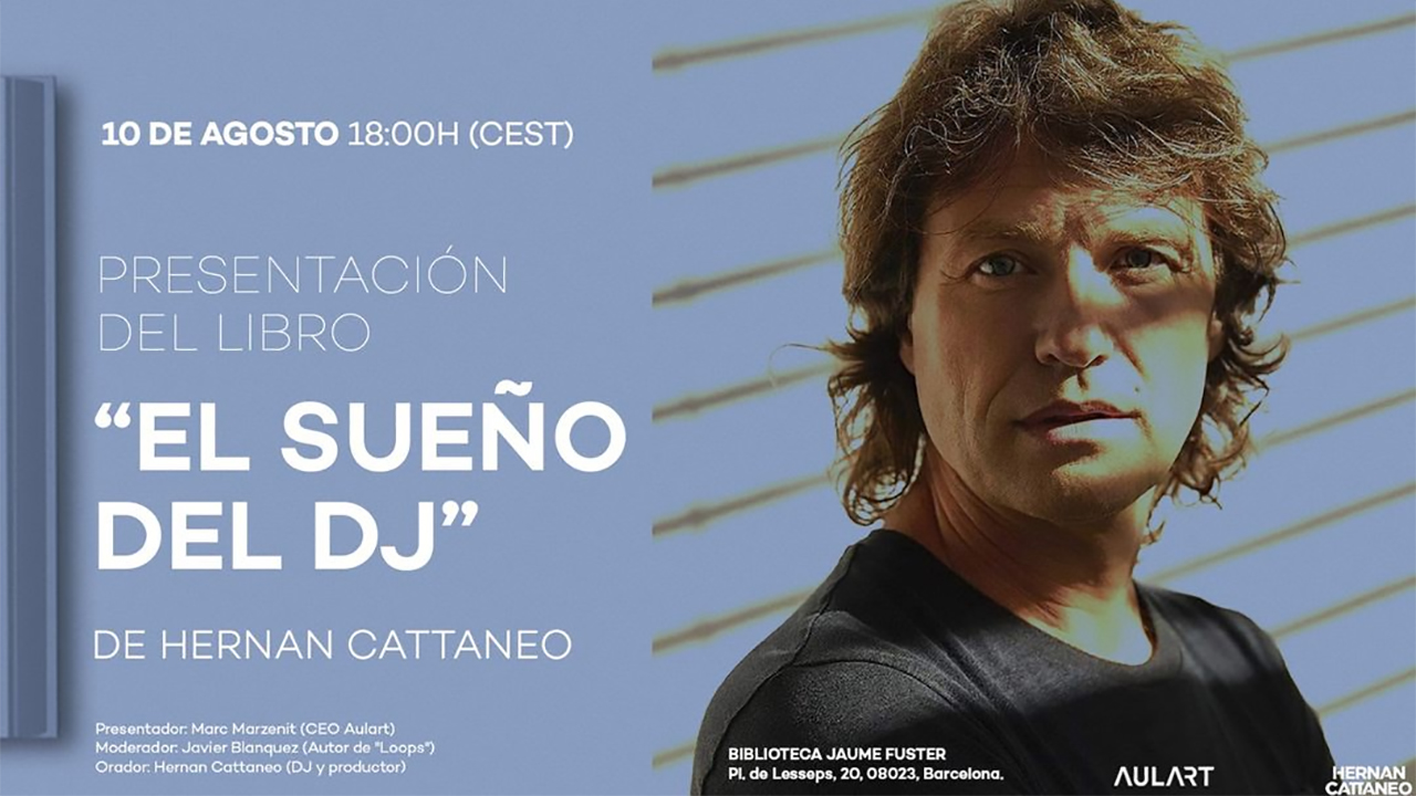 Official presentation El sueño del DJ by Hernan Cattaneo