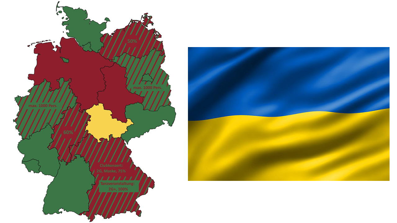 Partial reopening of the German clubbing scene and solidarity with Ukraine